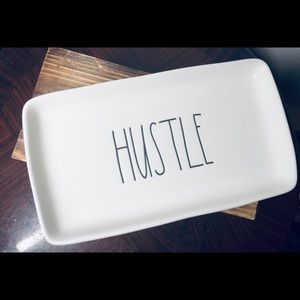 NWT Rae Dunn Hustle Dinnerware